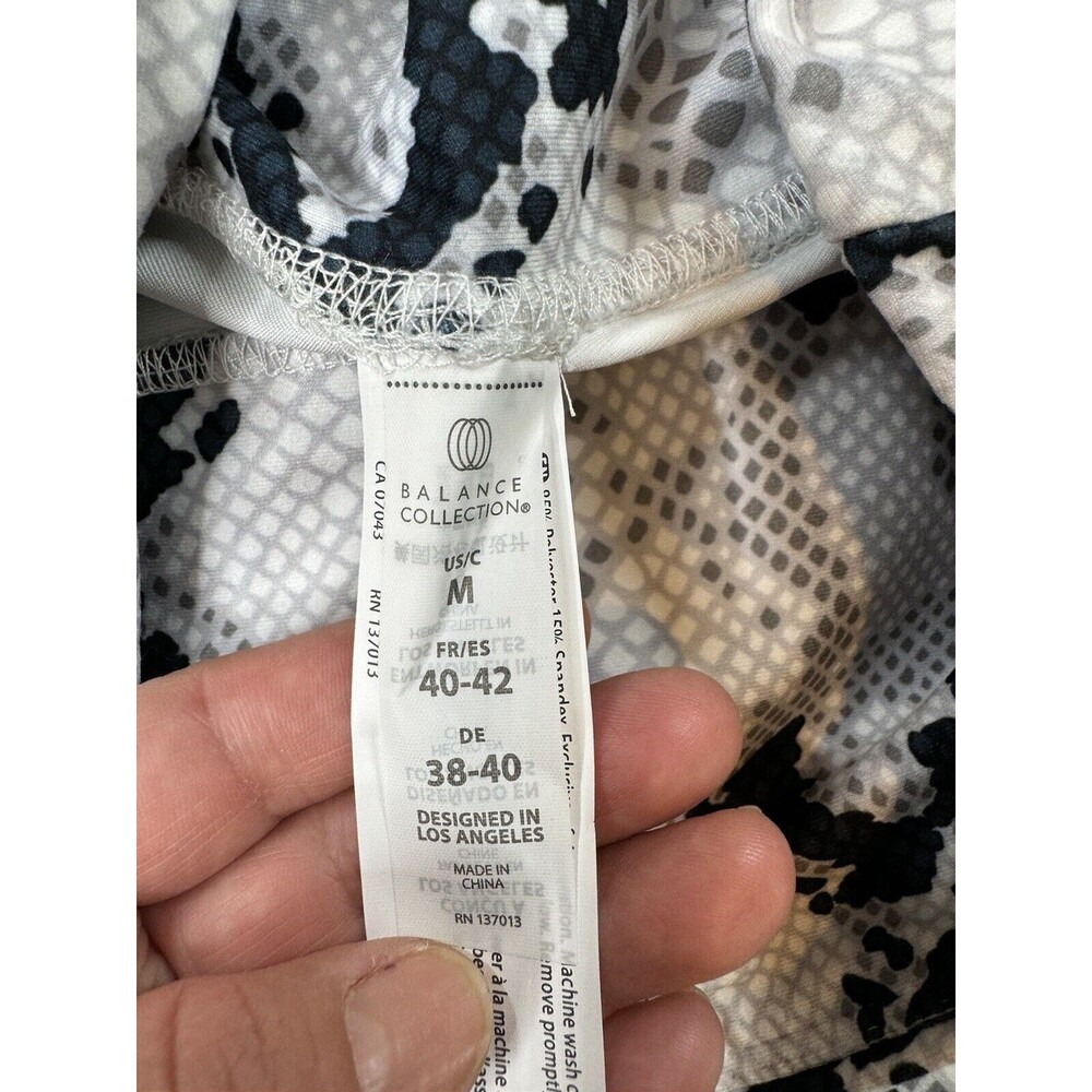 High Rise  Legging Snake Print Size M,new - Picture 8 of 10